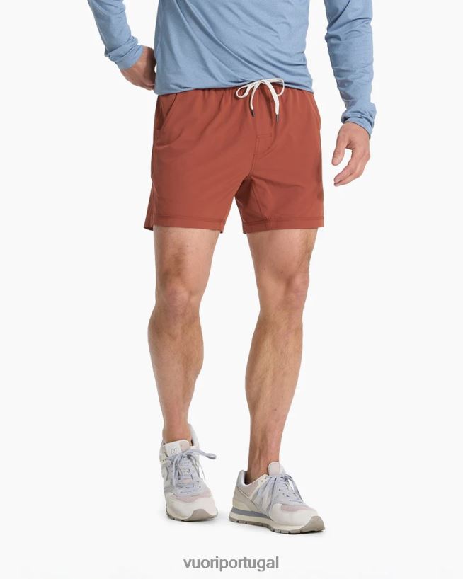 centavo escuro core curto 5" homens Vuori 68NJ8J670 roupas - Image 4