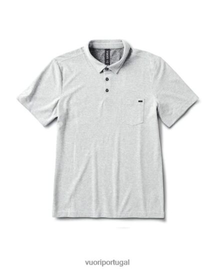 cinza claro ás pólo homens Vuori 68NJ8J520 roupas