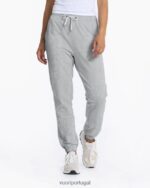 cinza claro claro calça lounge laguna 2.0 mulheres Vuori 68NJ8J337 roupas - Image 2