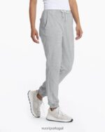 cinza claro claro calça lounge laguna 2.0 mulheres Vuori 68NJ8J337 roupas - Image 3