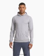 cinza claro claro moletom austin homens Vuori 68NJ8J583 roupas - Image 2