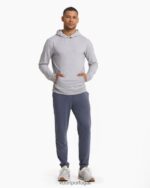 cinza claro claro moletom austin homens Vuori 68NJ8J583 roupas - Image 6