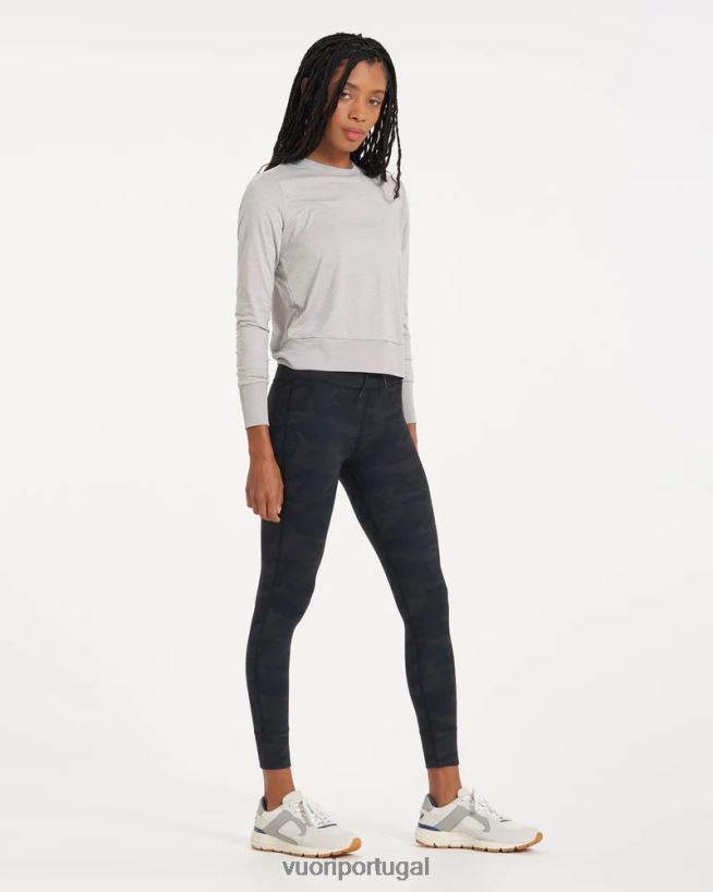 cinza claro claro tripulação de sonho mulheres Vuori 68NJ8J136 roupas - Image 4