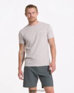 cinza claro dimensão tee homens Vuori 68NJ8J495 roupas - Image 2