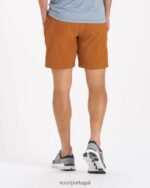 cúrcuma core curto homens Vuori 68NJ8J735 roupas - Image 4