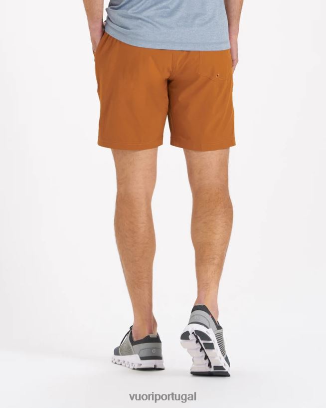 cúrcuma core curto homens Vuori 68NJ8J735 roupas - Image 4