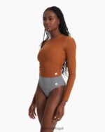 cúrcuma tripulação de dunas de manga comprida mulheres Vuori 68NJ8J149 roupas - Image 2