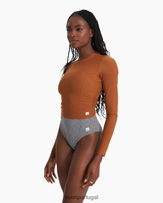 cúrcuma tripulação de dunas de manga comprida mulheres Vuori 68NJ8J149 roupas - Image 2