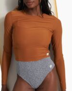 cúrcuma tripulação de dunas de manga comprida mulheres Vuori 68NJ8J149 roupas - Image 4