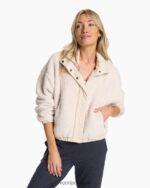 duna jaqueta sherpa aconchegante mulheres Vuori 68NJ8J160 roupas - Image 2