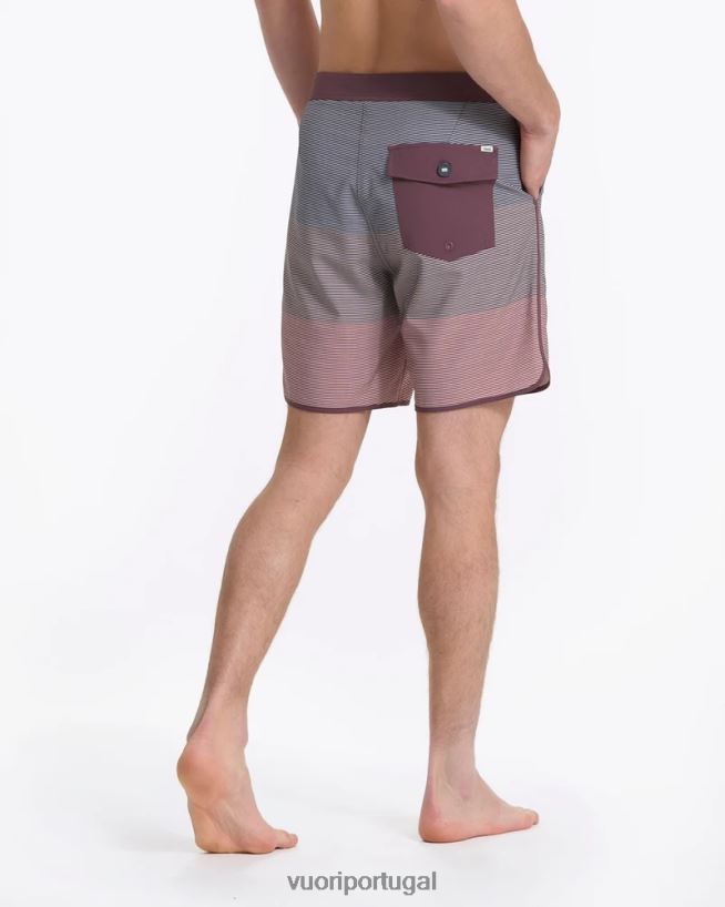 faixa de onda castanha calção de cruzeiro homens Vuori 68NJ8J795 roupas - Image 3