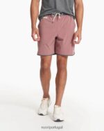 faixa marsala slub bancos curtos homens Vuori 68NJ8J742 roupas - Image 2