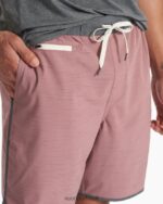 faixa marsala slub bancos curtos homens Vuori 68NJ8J742 roupas - Image 3