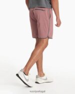 faixa marsala slub bancos curtos homens Vuori 68NJ8J742 roupas - Image 4