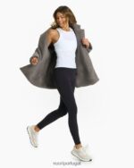 fumaça blazer sherpa aconchegante mulheres Vuori 68NJ8J154 roupas - Image 6