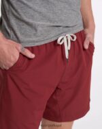 groselha core curto homens Vuori 68NJ8J731 roupas - Image 5