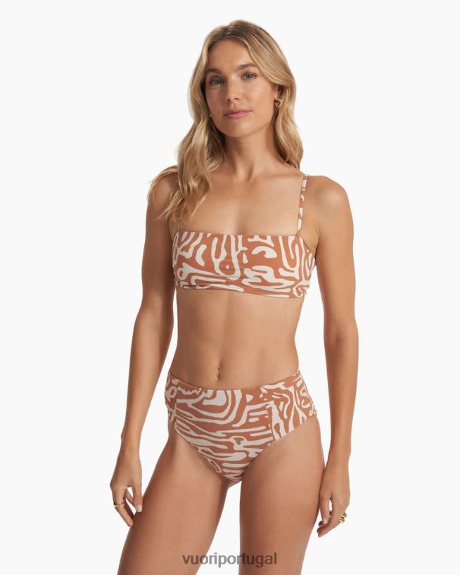 labirinto de palo santo top de biquíni duna mulheres Vuori 68NJ8J366 roupas - Image 1