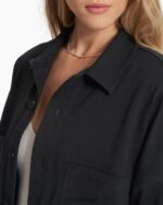 lavado de preto jaqueta mackenzie mulheres Vuori 68NJ8J156 roupas - Image 3