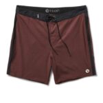 linhas tracejadas castanhas calção de banho de pico homens Vuori 68NJ8J798 roupas