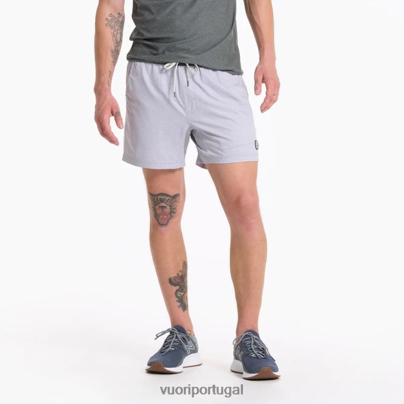 linhas tracejadas de platina core curto 5" homens Vuori 68NJ8J745 roupas - Image 2