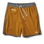listra dourada escura bancos curtos homens Vuori 68NJ8J739 roupas