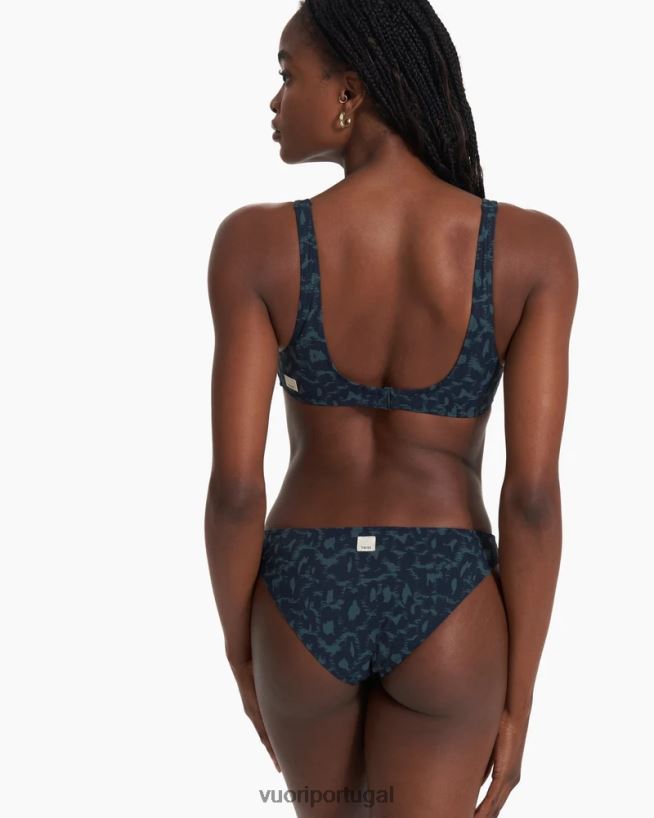 manchas de berilo top triângulo aqua mulheres Vuori 68NJ8J371 roupas - Image 3