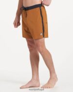 micro ponto de cúrcuma calção de banho de pico homens Vuori 68NJ8J797 roupas - Image 2