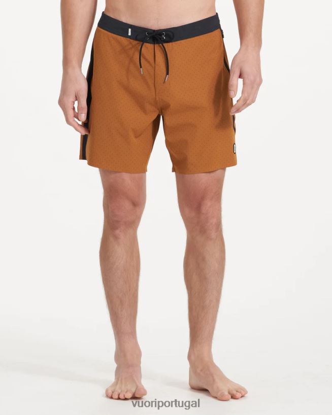 micro ponto de cúrcuma calção de banho de pico homens Vuori 68NJ8J797 roupas - Image 3