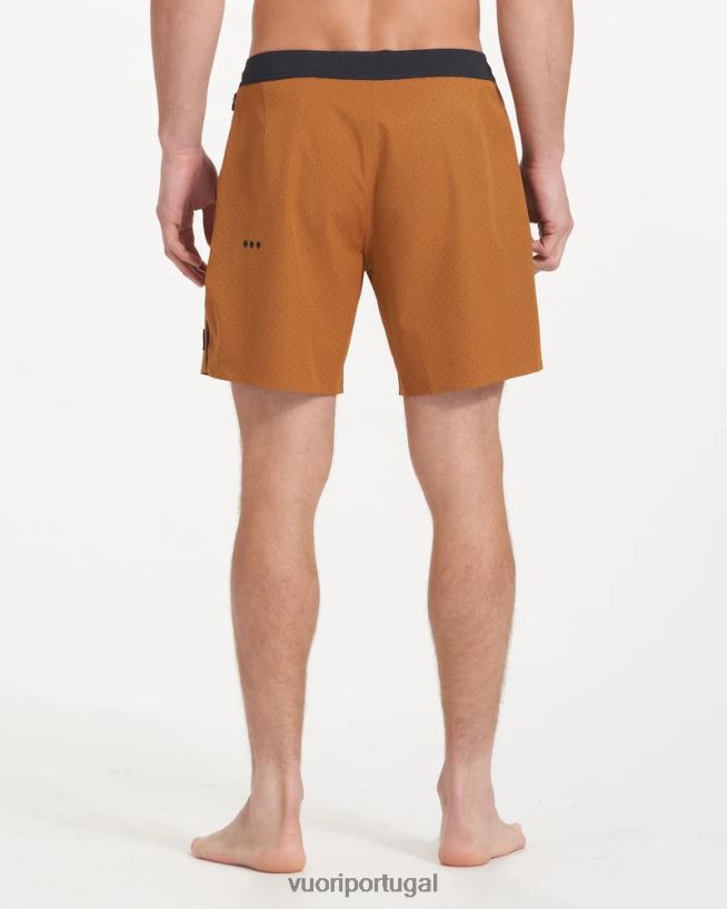 micro ponto de cúrcuma calção de banho de pico homens Vuori 68NJ8J797 roupas - Image 4