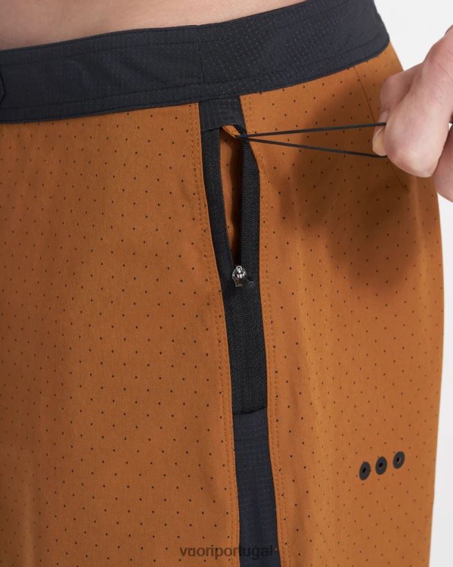 micro ponto de cúrcuma calção de banho de pico homens Vuori 68NJ8J797 roupas - Image 5