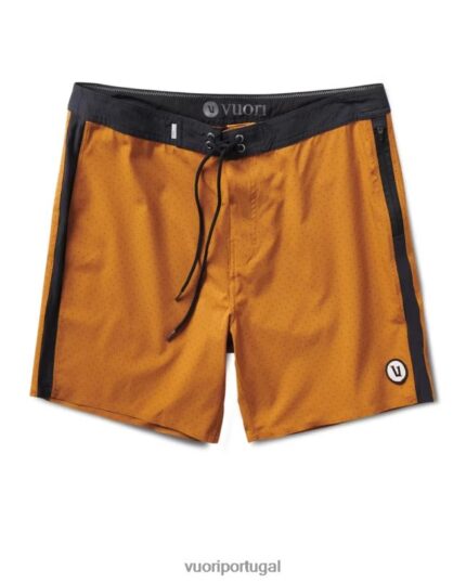 micro ponto de cúrcuma calção de banho de pico homens Vuori 68NJ8J797 roupas