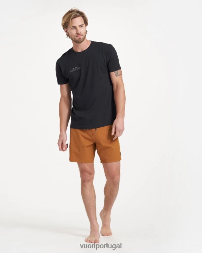 micro ponto de cúrcuma calção de banho de pico homens Vuori 68NJ8J797 roupas - Image 6