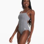 mini samba azul duna uma peça mulheres Vuori 68NJ8J372 roupas