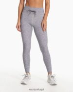 mini samba azul legging diária mulheres Vuori 68NJ8J277 roupas
