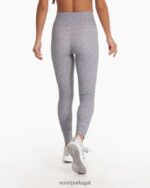 mini samba azul legging diária mulheres Vuori 68NJ8J277 roupas - Image 4