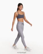mini samba azul legging diária mulheres Vuori 68NJ8J277 roupas - Image 6
