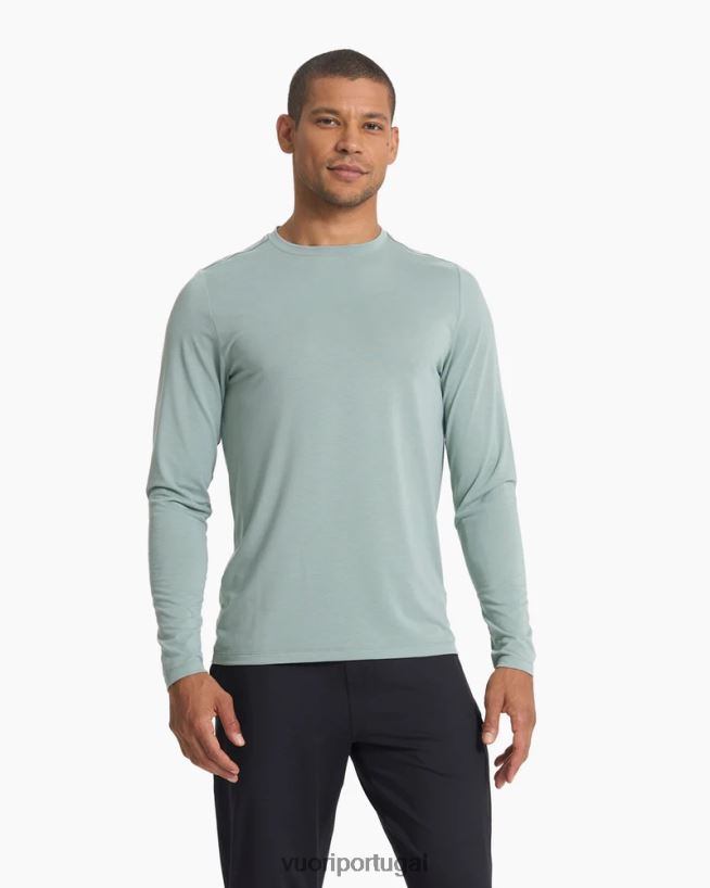 Netuno camiseta tecnológica atual de manga comprida homens Vuori 68NJ8J610 roupas - Image 2