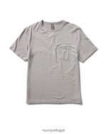 névoa camiseta de tecnologia linear homens Vuori 68NJ8J510 roupas