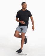 nuvem clara pico atlético curto homens Vuori 68NJ8J659 roupas - Image 5