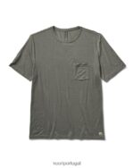 orégano camiseta de tecnologia linear homens Vuori 68NJ8J488 roupas