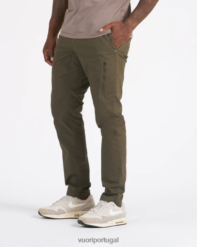 orégano escuro calça ripstop - longa homens Vuori 68NJ8J825 roupas - Image 4