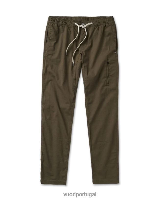 orégano escuro calça ripstop - longa homens Vuori 68NJ8J825 roupas - Image 1