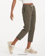 orégano escuro calça ripstop vintage mulheres Vuori 68NJ8J343 roupas - Image 2