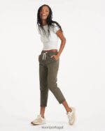 orégano escuro calça ripstop vintage mulheres Vuori 68NJ8J343 roupas - Image 4