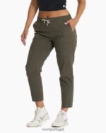 orégano escuro calça ripstop vintage mulheres Vuori 68NJ8J343 roupas - Image 5