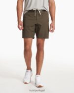 orégano escuro ripstop curto homens Vuori 68NJ8J704 roupas - Image 2