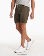 orégano escuro ripstop curto homens Vuori 68NJ8J704 roupas - Image 3