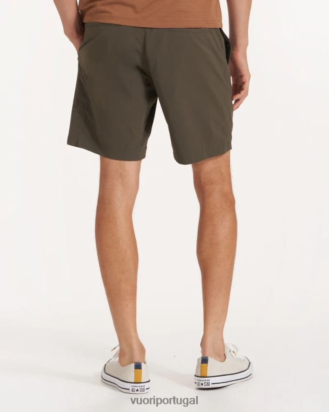 orégano escuro short alpinista técnico homens Vuori 68NJ8J727 roupas - Image 4