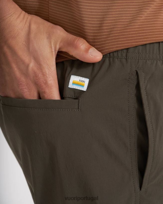 orégano escuro short alpinista técnico homens Vuori 68NJ8J727 roupas - Image 5