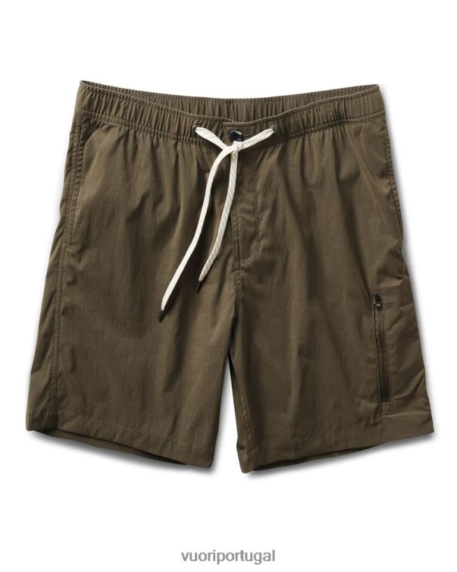 orégano escuro short alpinista técnico homens Vuori 68NJ8J727 roupas - Image 1